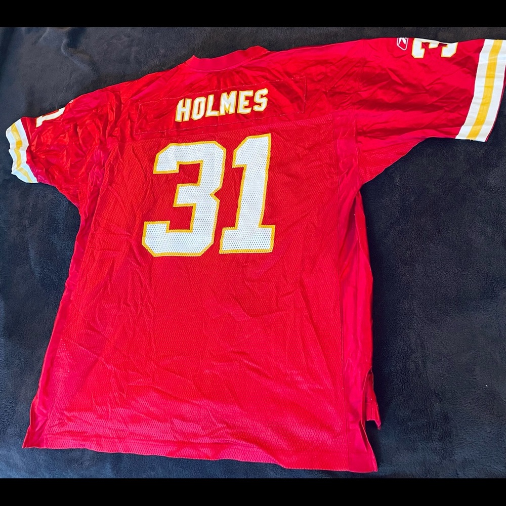 Vintage Kansas City Chiefs Priest Holmes Jersey